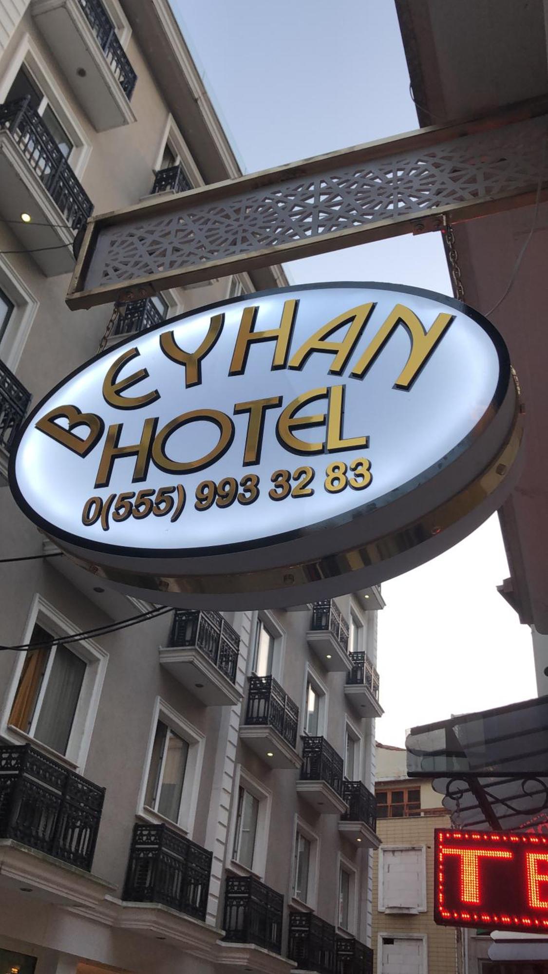 Beyhan Hotel Istambul Extérieur photo