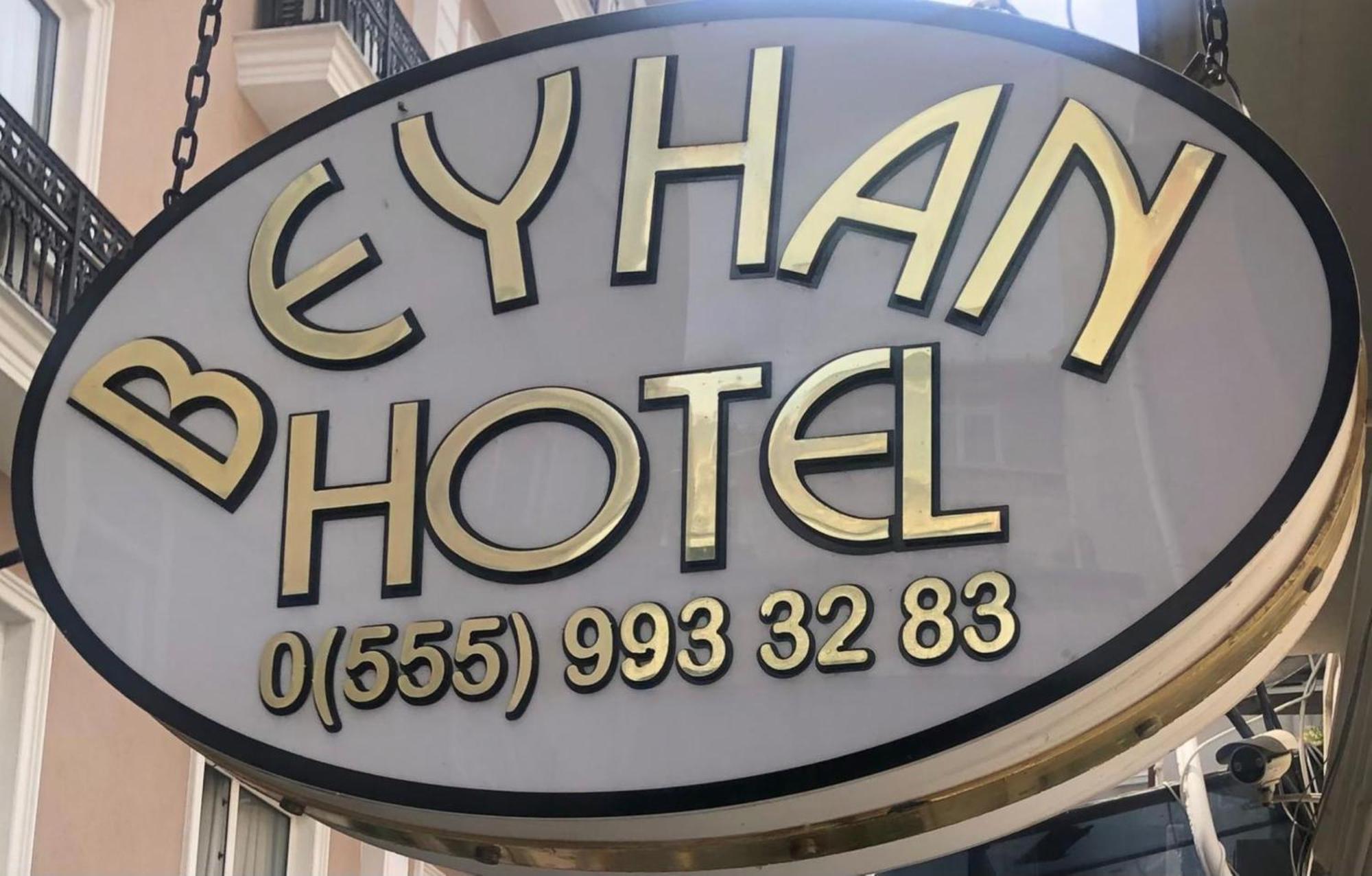 Beyhan Hotel Istambul Extérieur photo